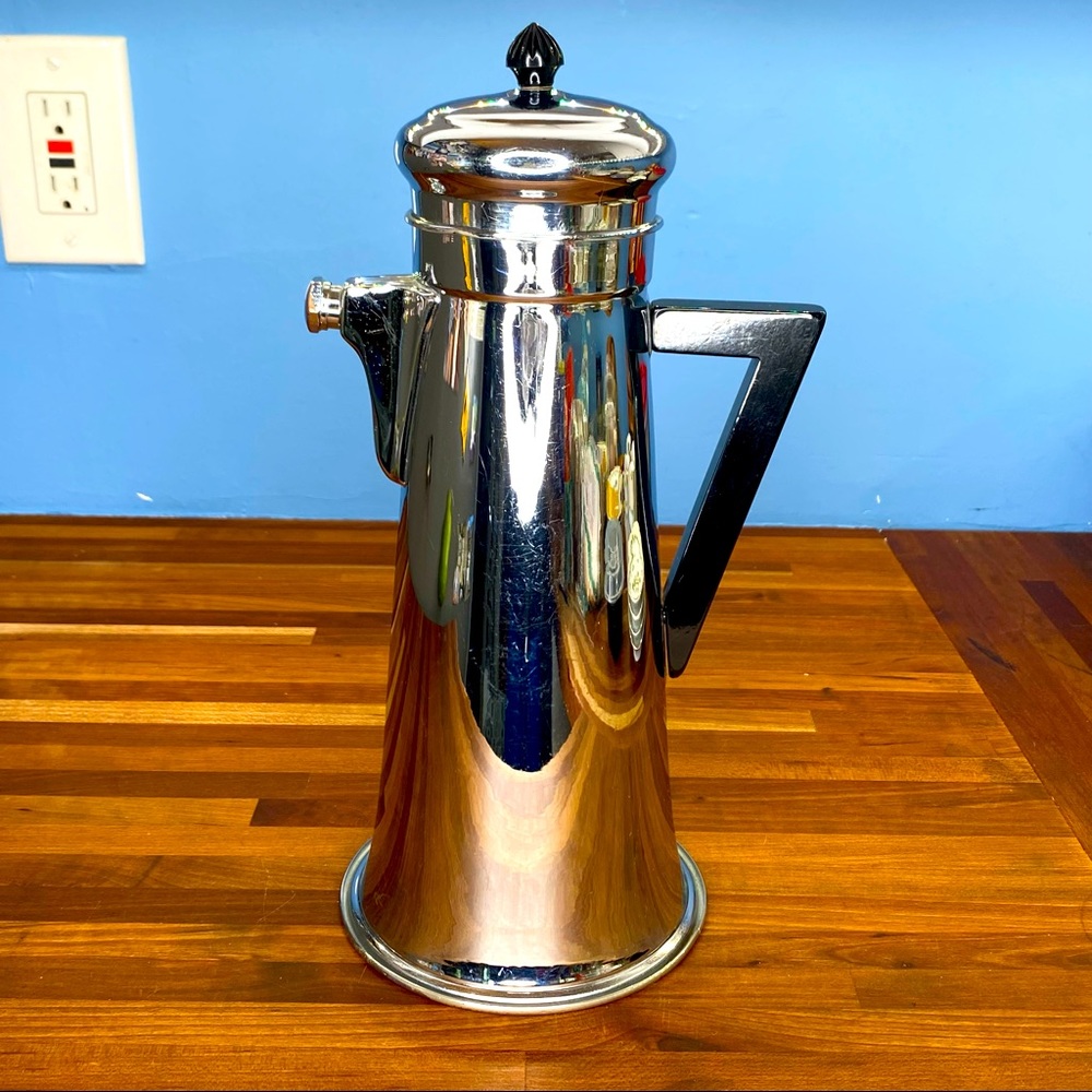 Prohibition Era Art Deco Antique Cocktail Shaker